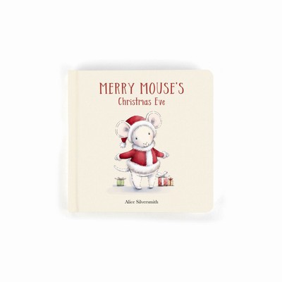 Jellycat Merry Mouse's Christmas Eve Books Australia | 649531WIO